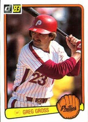 #441 Greg Gross - Philadelphia Phillies - 1983 Donruss Baseball
