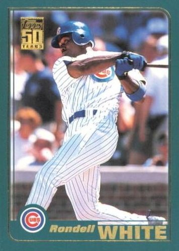 #442 Rondell White - Chicago Cubs - 2001 Topps Baseball