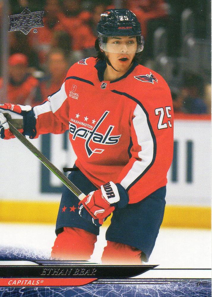 #442 Ethan Bear - Washington Capitals - 2024-25 Upper Deck Hockey