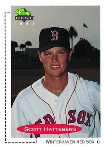 #442 Scott Hatteberg - Winter Haven Red Sox - 1991 Classic Best Baseball