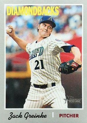 #442c Zack Greinke - Arizona Diamondbacks - 2019 Topps Heritage Baseball