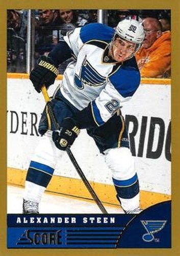 #443 Alexander Steen - St. Louis Blues - 2013-14 Score - Gold Hockey