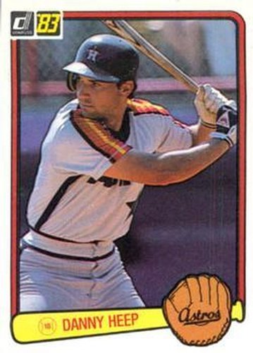 #443 Danny Heep - Houston Astros - 1983 Donruss Baseball