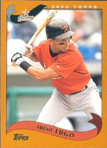 #443 Julio Lugo - Houston Astros - 2002 Topps Baseball