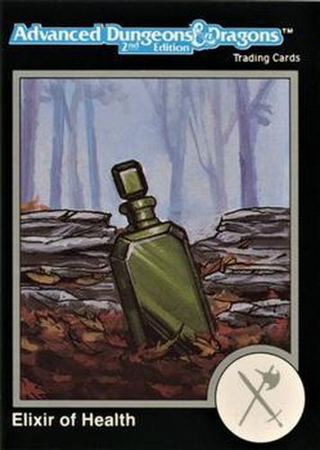 #444 Elixir of Health - 1991 TSR Advanced Dungeons & Dragons - Silver