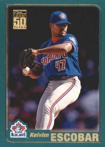 #444 Kelvim Escobar - Toronto Blue Jays - 2001 Topps Baseball