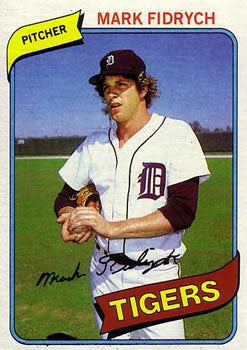 #445 Mark Fidrych - Detroit Tigers - 1980 Topps Baseball