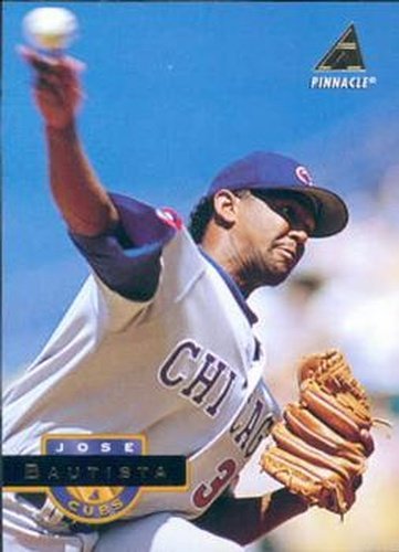 #445 Jose Bautista - Chicago Cubs - 1994 Pinnacle Baseball
