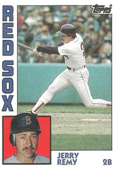 #445 Jerry Remy - Boston Red Sox - 1984 Topps Baseball