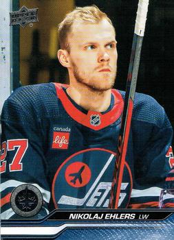 #445 Nikolaj Ehlers - Winnipeg Jets -2023-24 Upper Deck Hockey