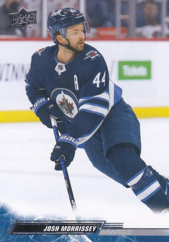 #446 Josh Morrissey - Winnipeg Jets - 2022-23 Upper Deck Hockey