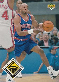 #446 Alvin Robertson - Detroit Pistons - 1993-94 Upper Deck Basketball