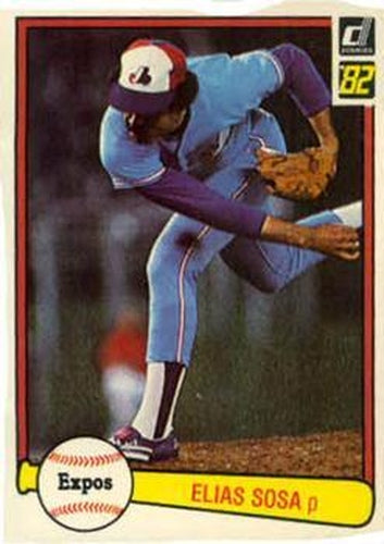 #446 Elias Sosa - Montreal Expos - 1982 Donruss Baseball