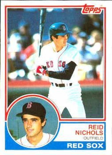 #446 Reid Nichols - Boston Red Sox - 1983 Topps Baseball