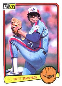 #446 Scott Sanderson - Montreal Expos - 1983 Donruss Baseball