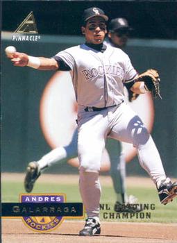 #446 Andres Galarraga - Colorado Rockies - 1994 Pinnacle Baseball