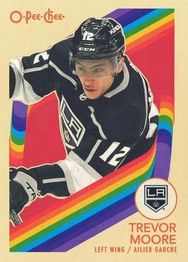 #446 Trevor Moore - Los Angeles Kings - 2023-24 O-Pee-Chee - Retro Hockey