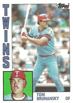 #447 Tom Brunansky - Minnesota Twins - 1984 Topps Baseball