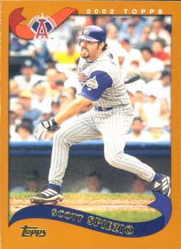#447 Scott Spiezio - Anaheim Angels - 2002 Topps Baseball