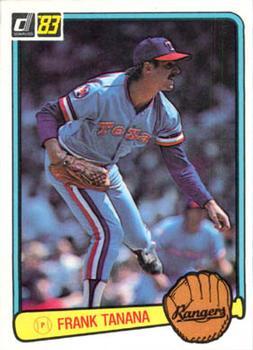 #447 Frank Tanana - Texas Rangers - 1983 Donruss Baseball