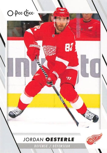 #447 Jordan Oesterle - Detroit Red Wings - 2023-24 O-Pee-Chee Hockey
