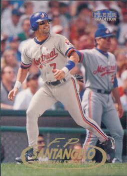 #448 F.P. Santangelo - Montreal Expos - 1998 Fleer Tradition Baseball