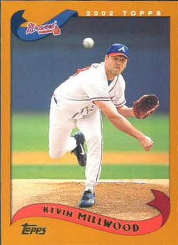#448 Kevin Millwood - Atlanta Braves - 2002 Topps Baseball