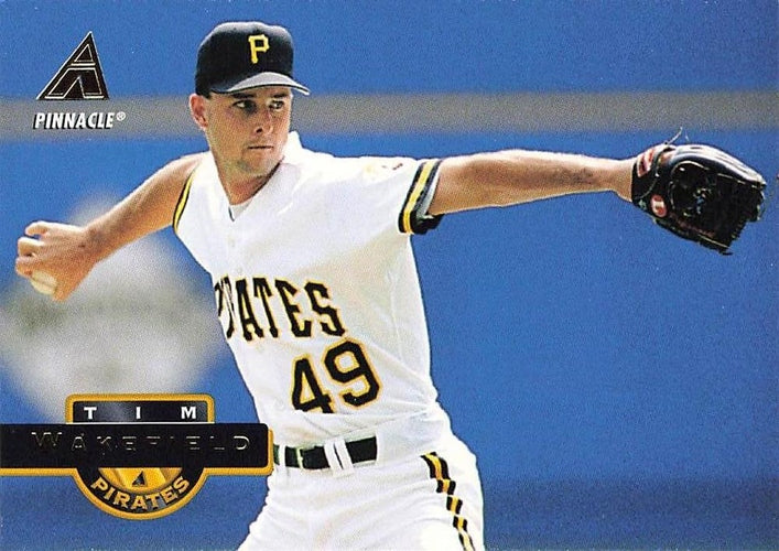 #448 Tim Wakefield - Pittsburgh Pirates - 1994 Pinnacle Baseball