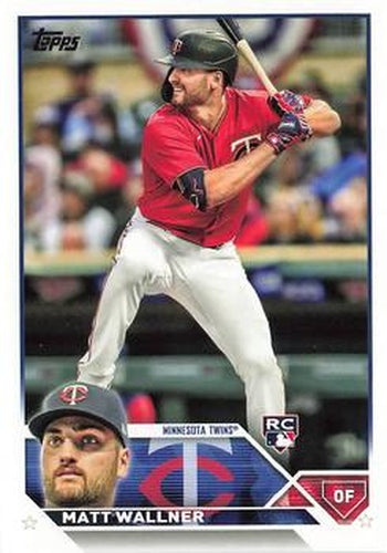 #448 Matt Wallner - Minnesota Twins - 2023 Topps Baseball