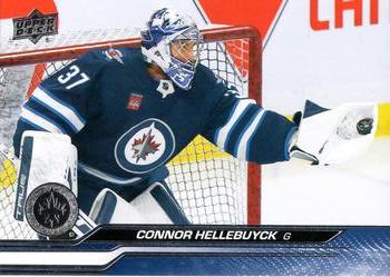 #448 Connor Hellebuyck - Winnipeg Jets -2023-24 Upper Deck Hockey