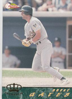 #449 Brent Gates - Oakland Athletics - 1994 Pacific Baseball