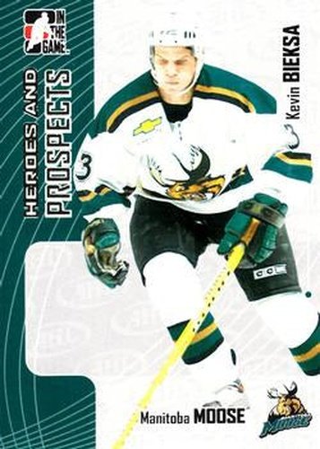 #44 Kevin Bieksa - Manitoba Moose - 2005-06 In The Game Heroes and Prospects Hockey