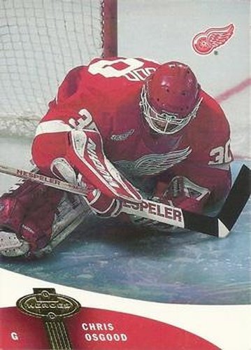 #44 Chris Osgood - Detroit Red Wings - 2000-01 Upper Deck Heroes Hockey