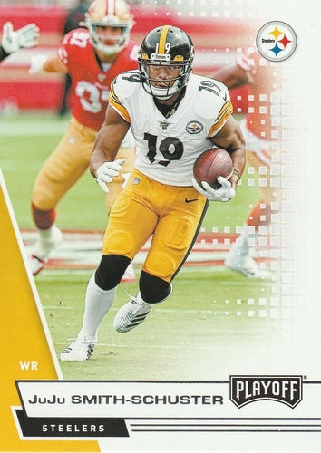#44 JuJu Smith-Schuster - Pittsburgh Steelers - 2020 Panini Playoff Football