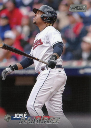 #44 José Ramírez - Cleveland Guardians - 2023 Stadium Club Baseball