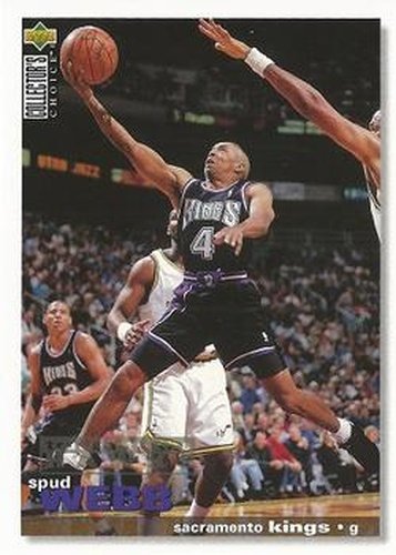 #44 Spud Webb - Atlanta Hawks - 1995-96 Collector's Choice Basketball