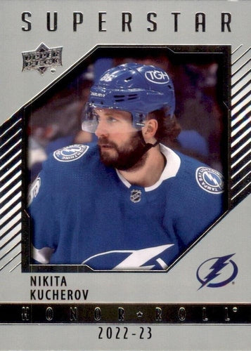 #HR-44 Nikita Kucherov - Tampa Bay Lightning - 2022-23 Upper Deck - Honor Roll Hockey