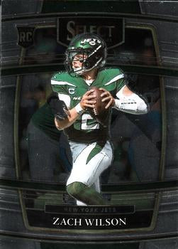 #44 Zach Wilson - New York Jets - 2021 Panini Select Football