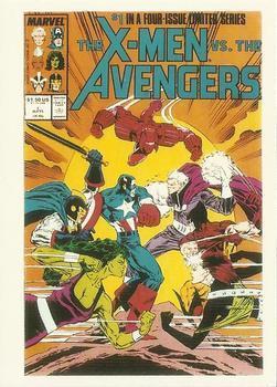 #44 The X-Men vs. The Avengers Limited Series - 1991 Comic Images Marvel Comics First Covers II