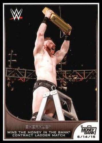 #44 Sheamus - 2016 Topps WWE Road to Wrestlemania Wrestling