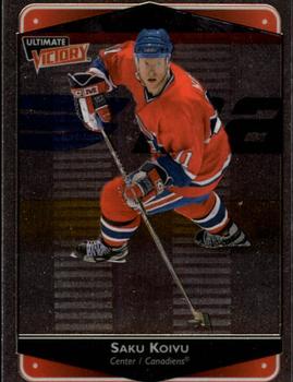 #44 Saku Koivu - Montreal Canadiens - 1999-00 Upper Deck Ultimate Victory Hockey