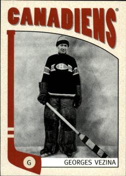 #44 Georges Vezina - Montreal Canadiens - 2004-05 In The Game Franchises Canadian Hockey