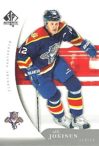 #44 Olli Jokinen - Florida Panthers - 2005-06 SP Authentic Hockey