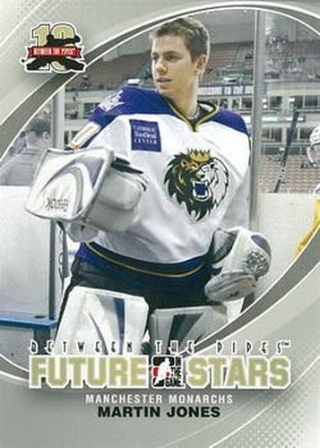 #44 Martin Jones - Manchester Monarchs - 2011-12 In The Game Between The Pipes Hockey