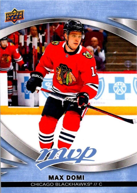 #44 Max Domi - Chicago Blackhawks - 2023-24 Upper Deck MVP - Ice Battles Hockey