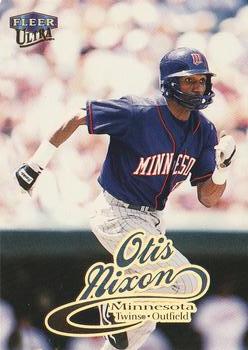 #44 Otis Nixon - Minnesota Twins - 1999 Ultra Baseball