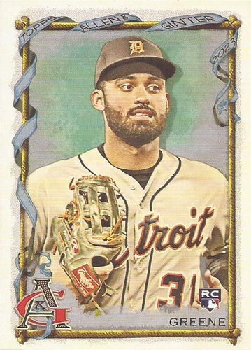 #44 Riley Greene - Detroit Tigers - 2023 Topps Allen & Ginter Baseball