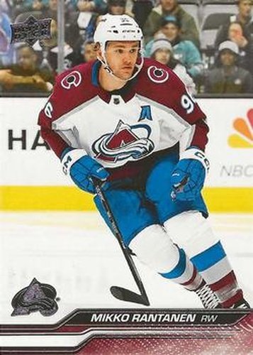 #44 Mikko Rantanen - Colorado Avalanche - 2023-24 Upper Deck Hockey