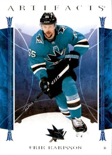 #44 Erik Karlsson - San Jose Sharks - 2022-23 Upper Deck Artifacts Hockey