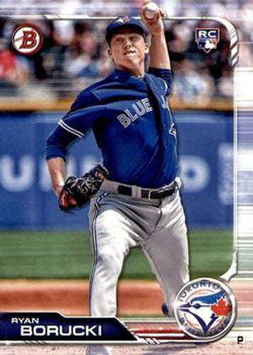 #44 Ryan Borucki - Toronto Blue Jays - 2019 Bowman Baseball